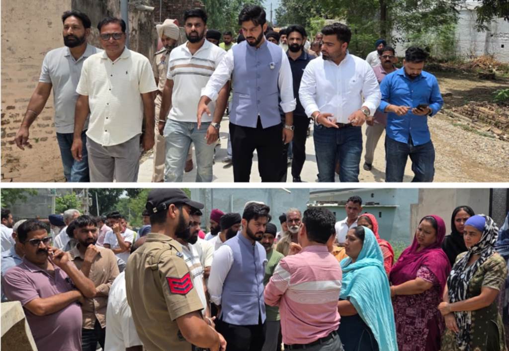 MLA Dr Ishank Kumar reviews important road being constructed at a cost of 728 crore